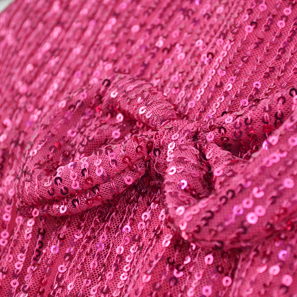 Vestido de lentejuelas con moño niña Flory VENI0171