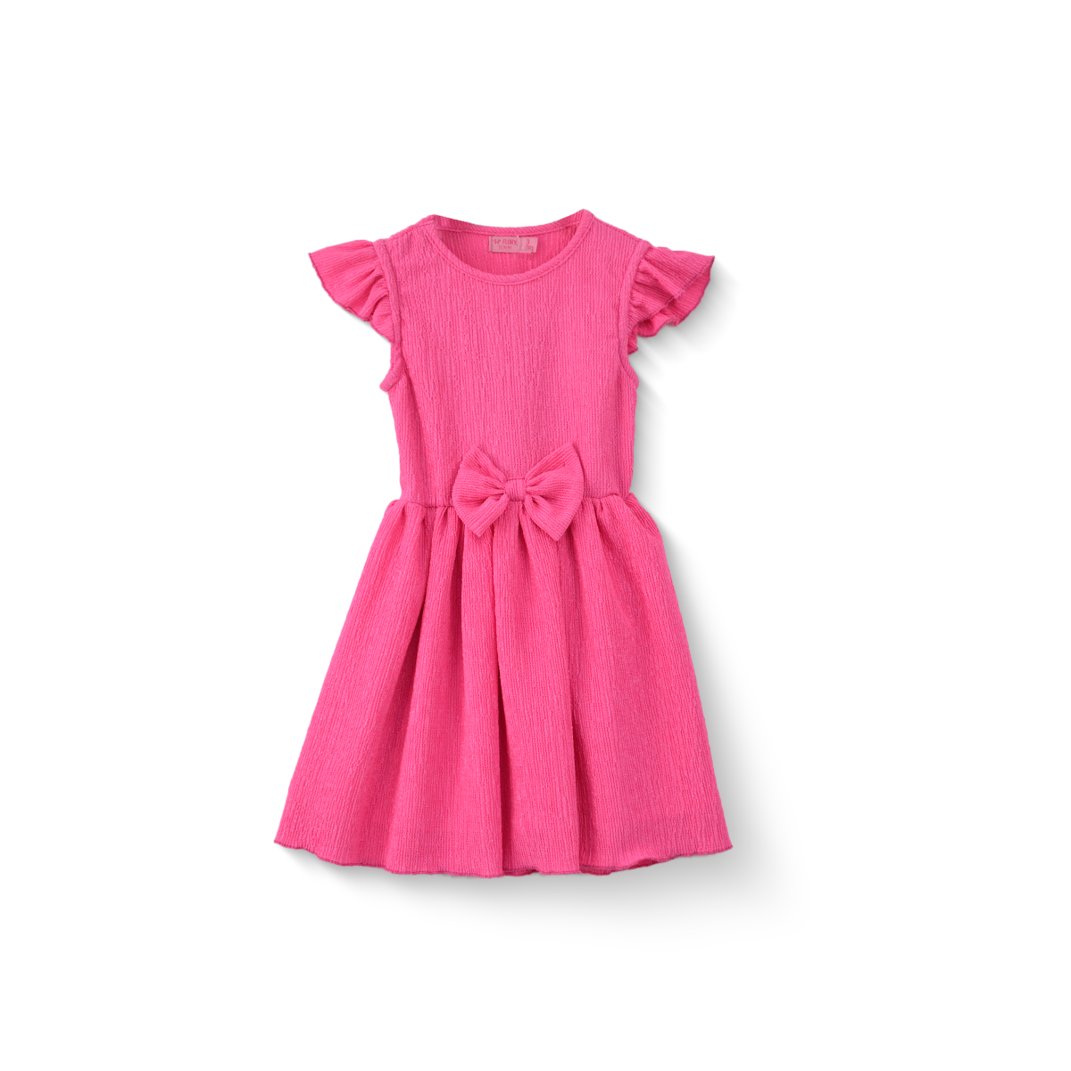 Vestido Crepe con Moño para Bebé Flory VEBB0113