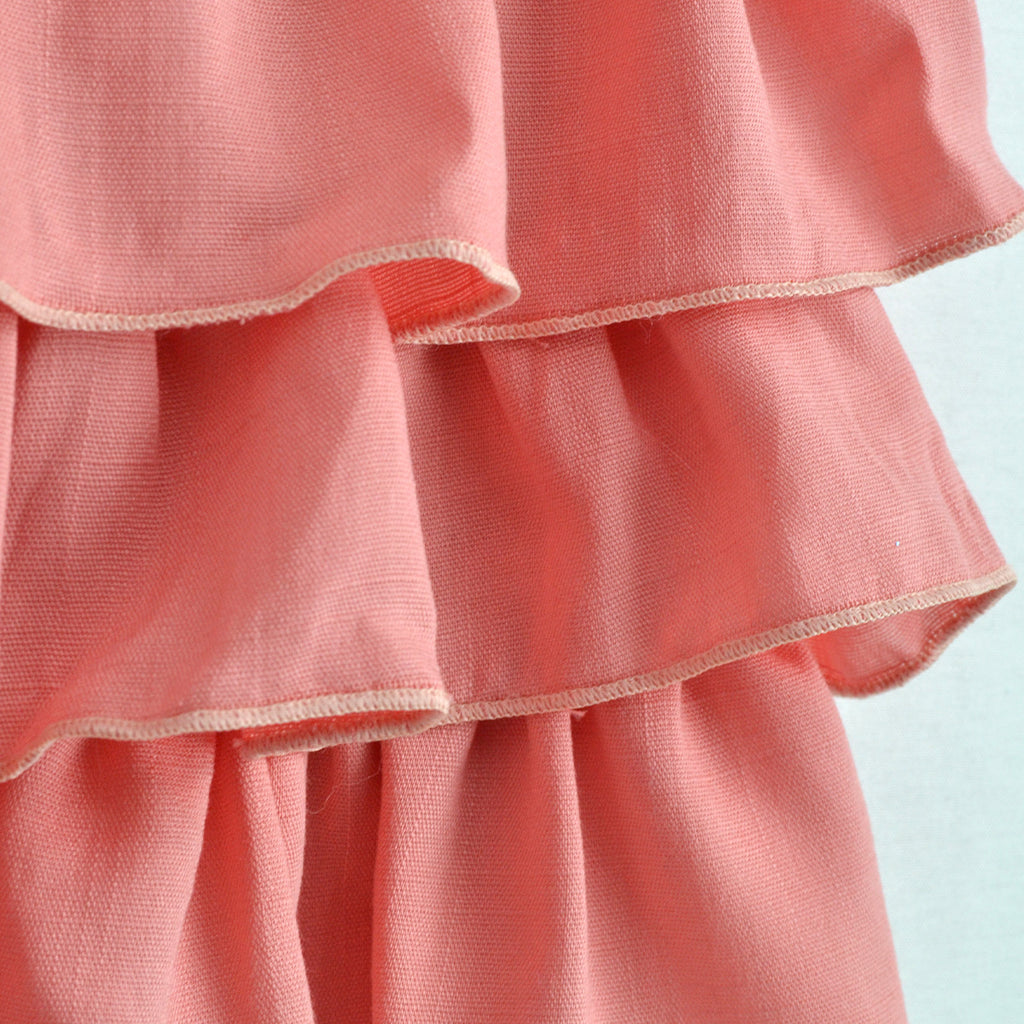 Conjunto de blusa de olanes y pantalón floreado • BARBIE 17 • tallas ch-m-gr • CONI0042