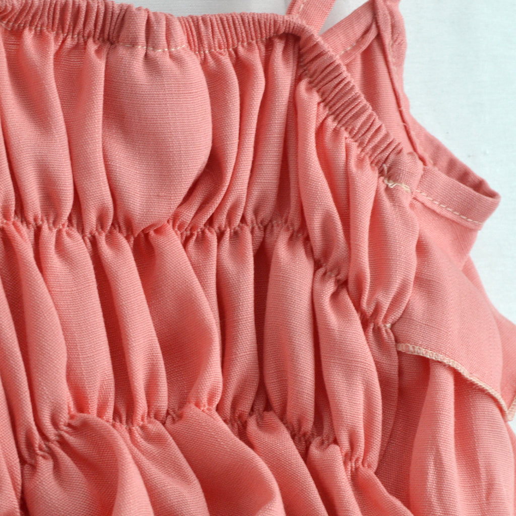 Conjunto de blusa de olanes y pantalón floreado • BARBIE 17 • tallas ch-m-gr • CONI0042