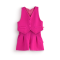 Conjunto de chaleco con botones y short ajustable • 4 a 12 años •  Zara 1