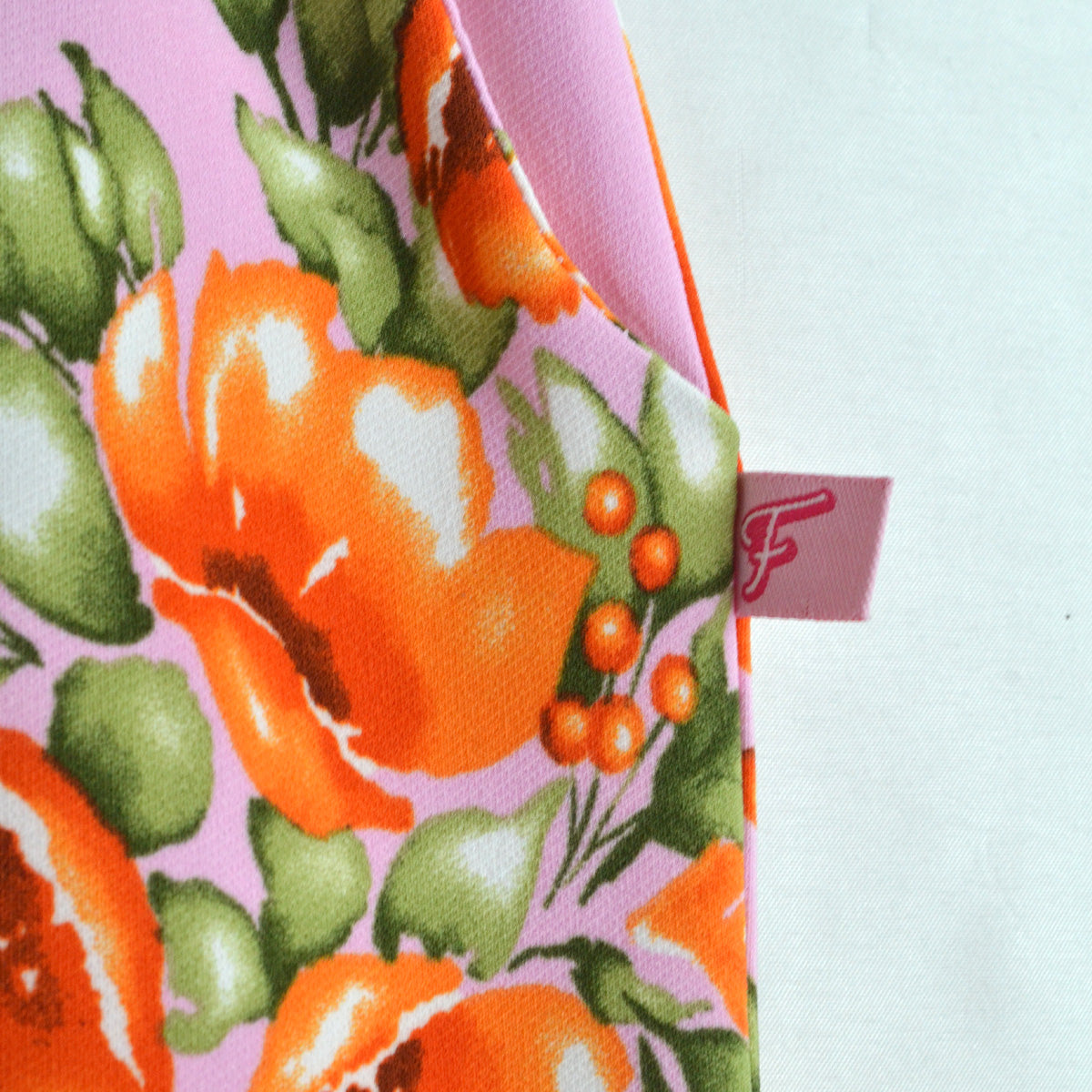 Conjunto con pantalón flores, blusa con olanes | CONI0042 | tallas ch-m-gr