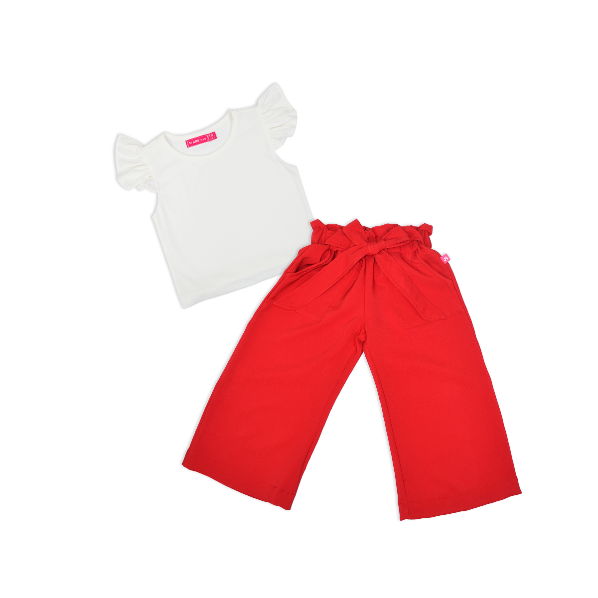 Conjunto blusa pantalón con moño niña FLORY CONI0011