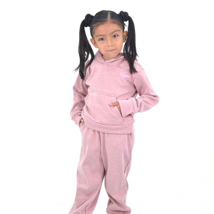 Conjunto pants oversize de sudadera pantalón niña FLORY CONI0016