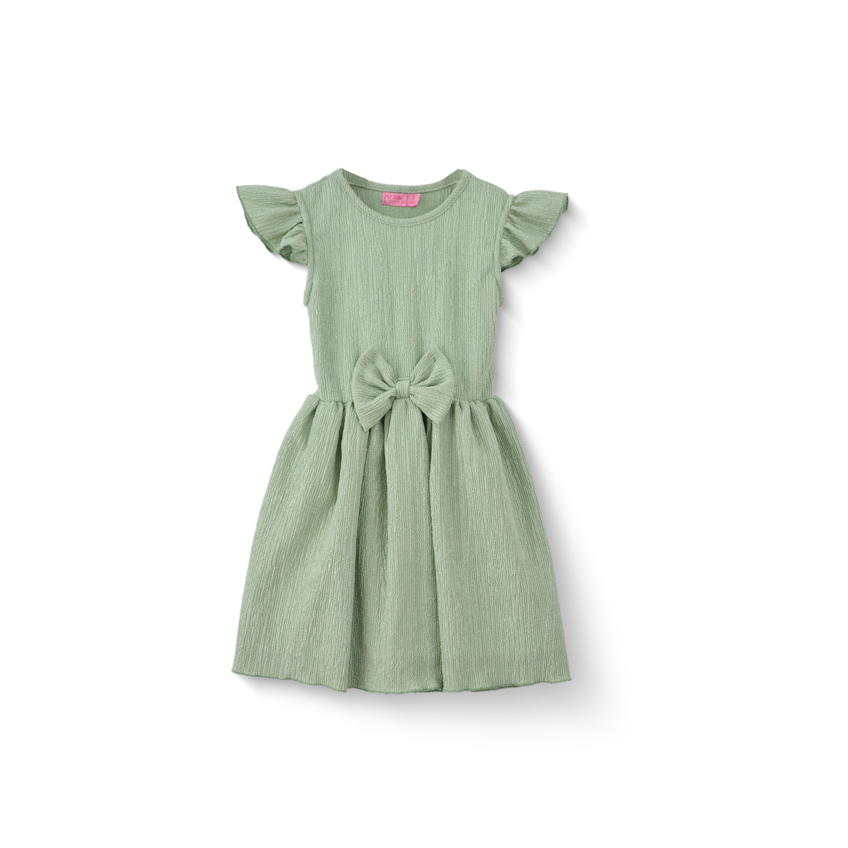 Vestido Crepe con Moño para Bebé Flory VEBB0113