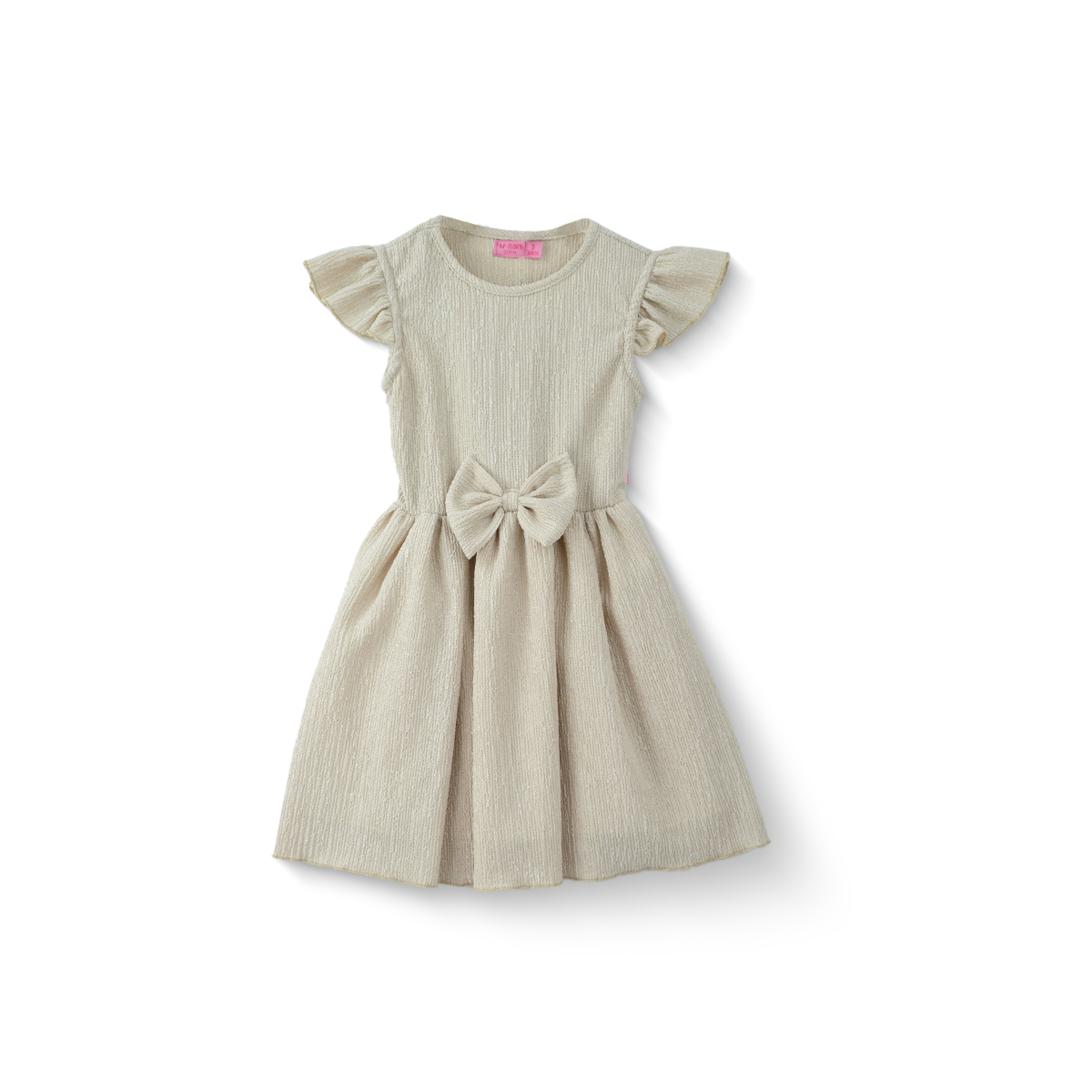 Vestido Crepe con Moño para Bebé Flory VEBB0113