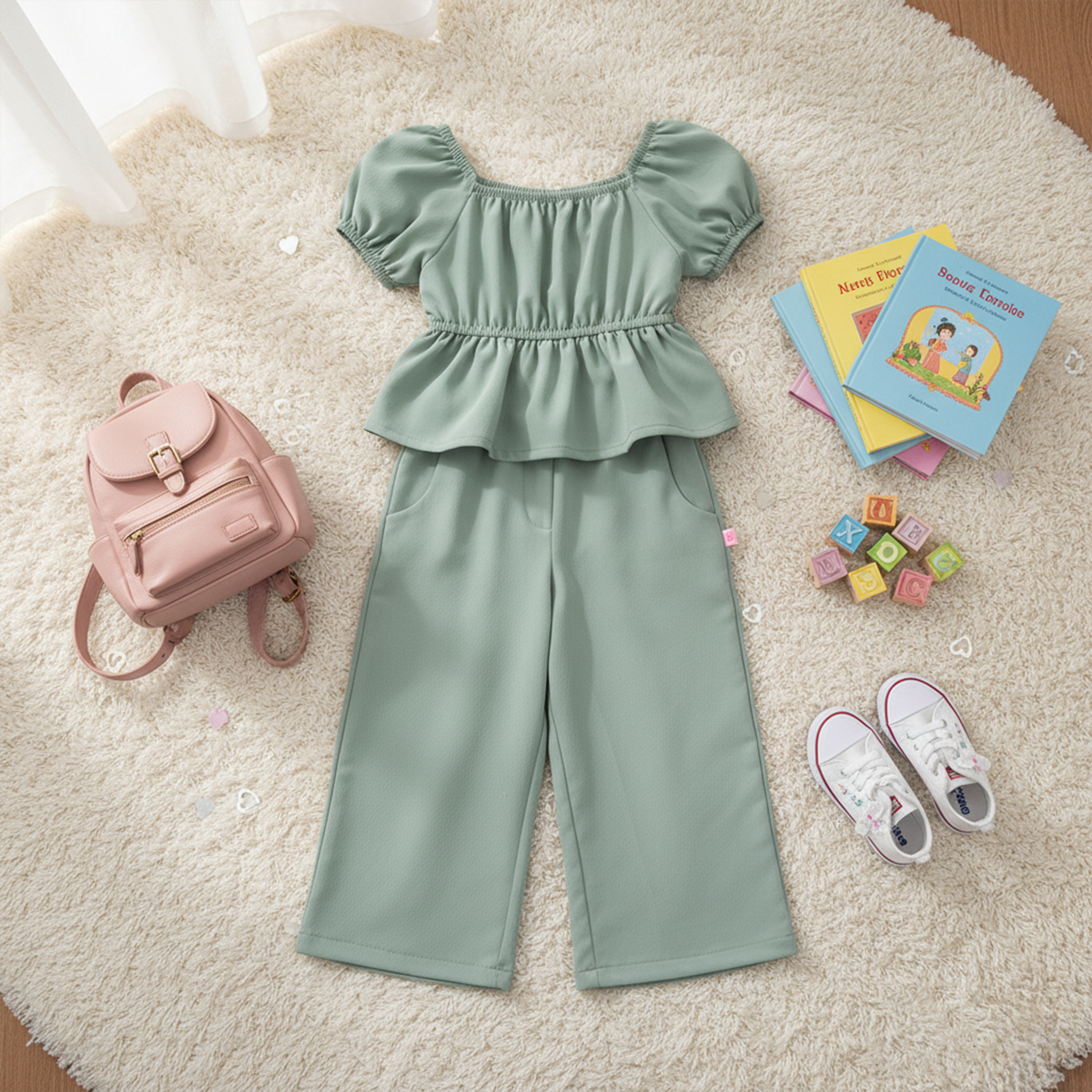 Conjunto blusa y pantalón • LUCY 3 • tallas 1-2-3 • COBB0006