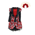 Vestido Catrina con Diadema • 4 a 11 años • Halloween Catrina 2