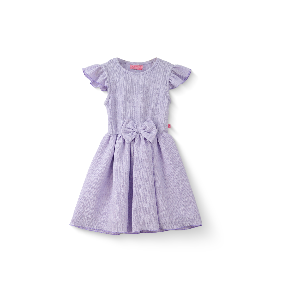 Vestido Crepe con Moño para Bebé Flory VEBB0113