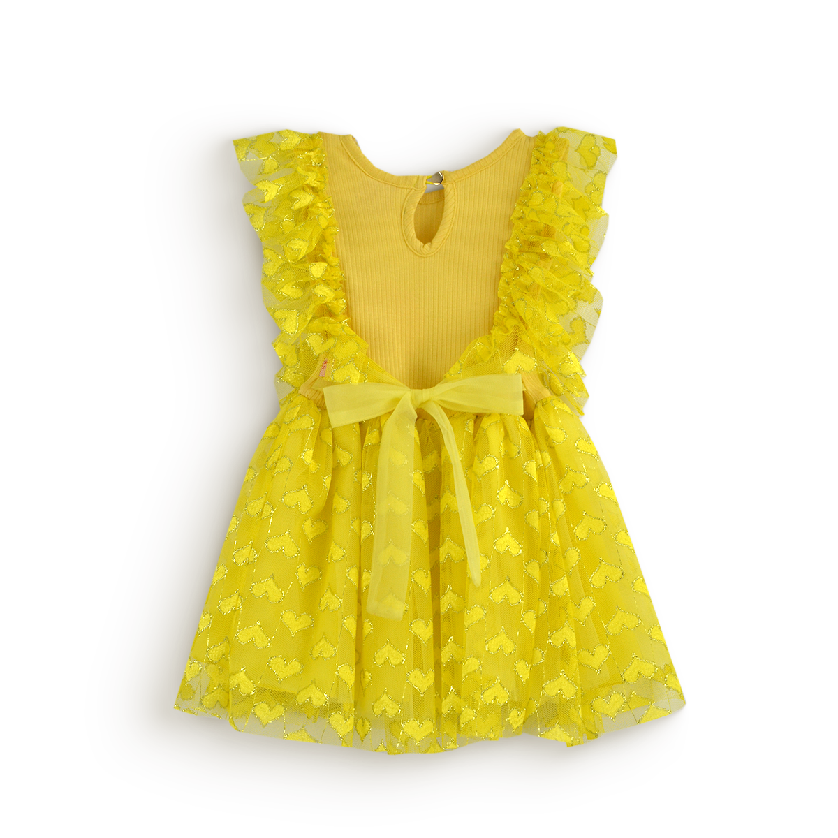 Vestido de tul corazones • VANIA 1 •  tallas 1-2-3 • VEBB0142A