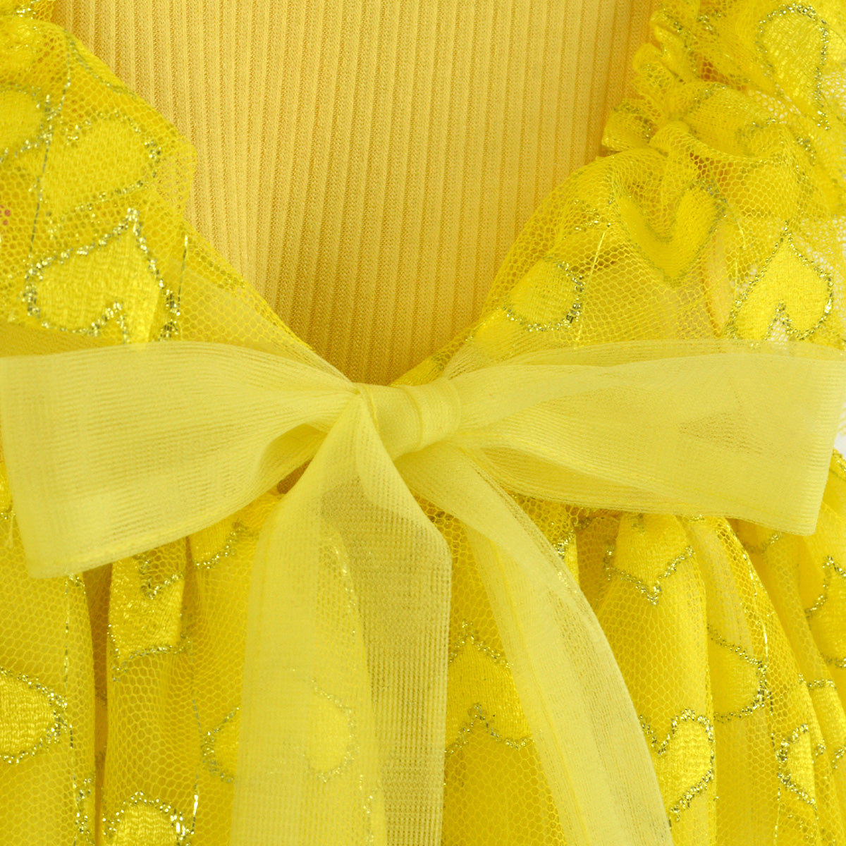 Vestido de tul corazones • VANIA 1 •  tallas 1-2-3 • VEBB0142A