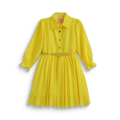 Vestido tableado con cinturón • MILA 11 • tallas ch-m-gr-xg • VENI0117
