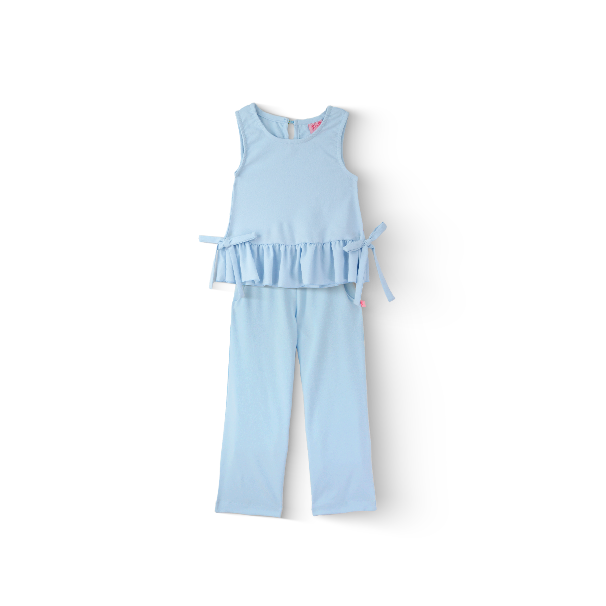 Conjunto de blusa con moños y pantalón Nila Flory CONI0033