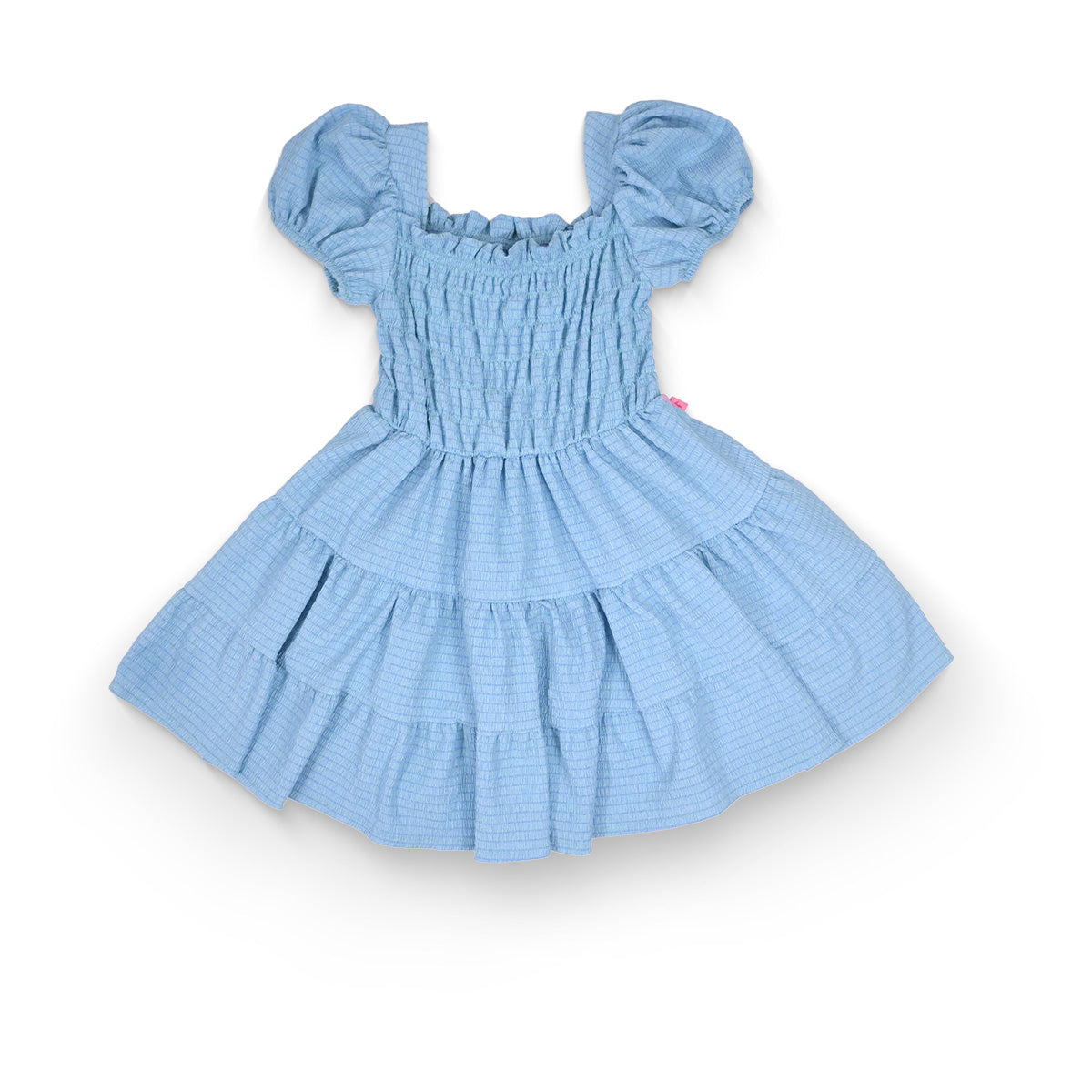 Vestido manga abullonada niña FLORY VENI0088