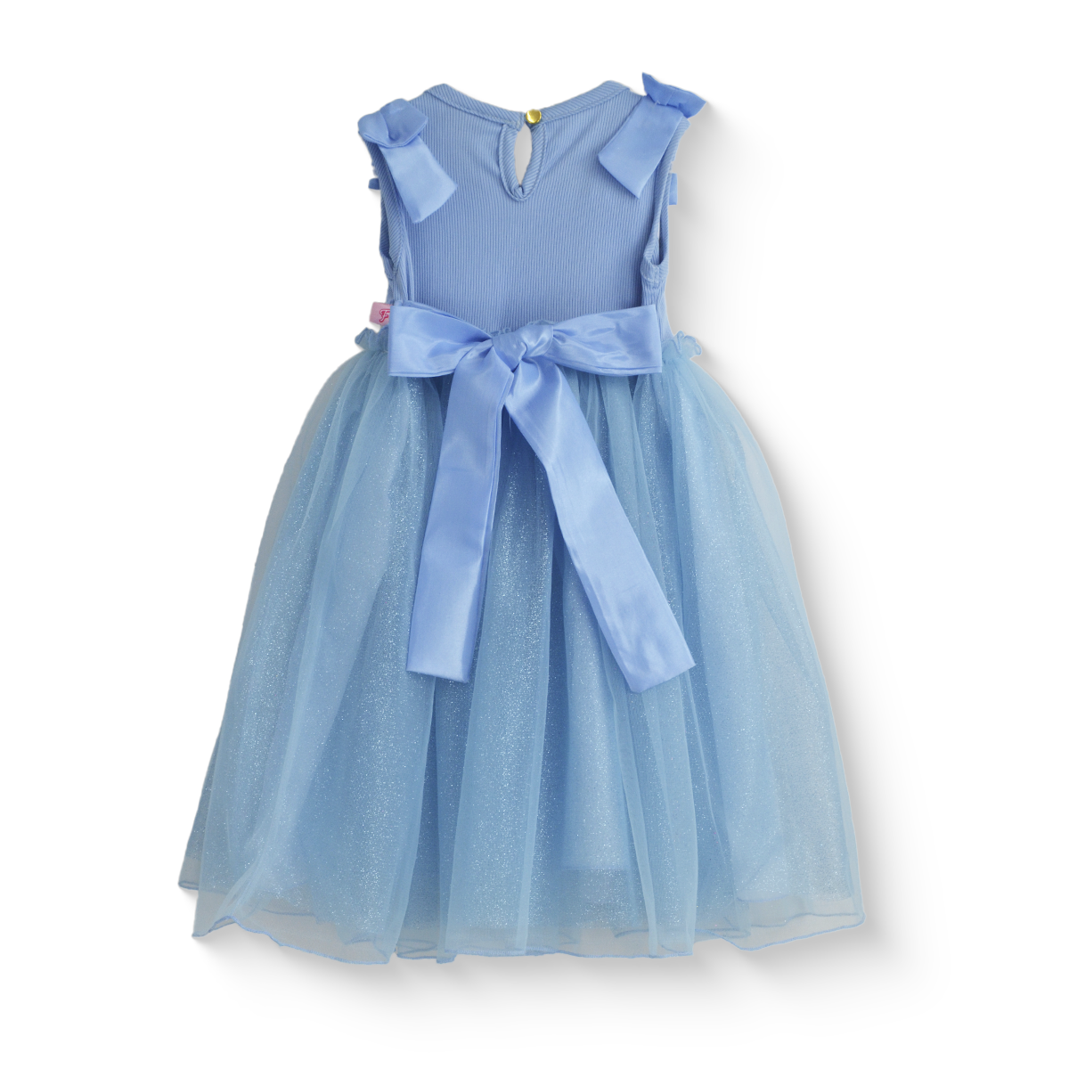 Vestido de fiesta con falda de tul glitter | VEBB0141 | tallas 1-2-3