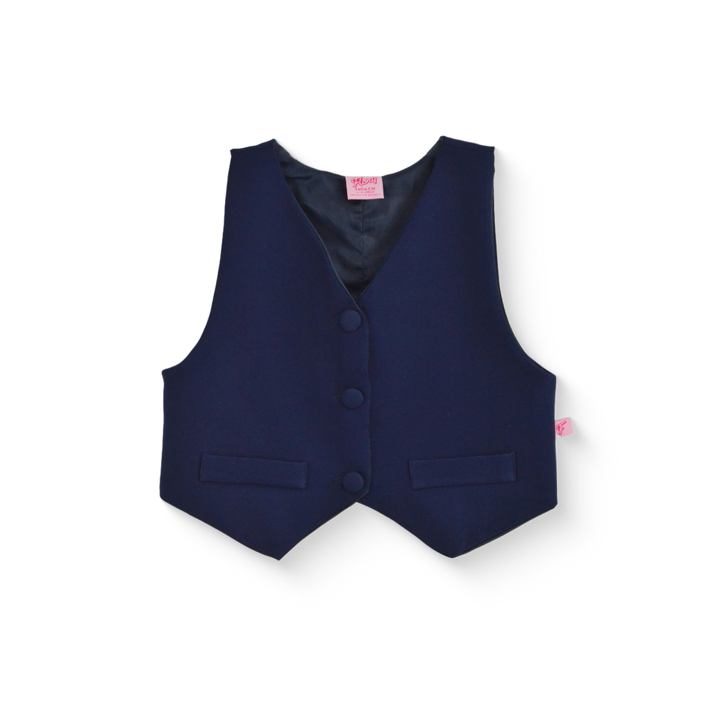 Conjunto de chaleco con botones y short ajustable •  ZARA 1 • tallas ch-m-gr •  CONI0034