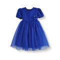Vestido manga abullonada con flor de satín • 1 a 3 años • Barbie 9