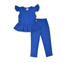 Conjunto blusa pantalón con botones niña FLORY CONI0019
