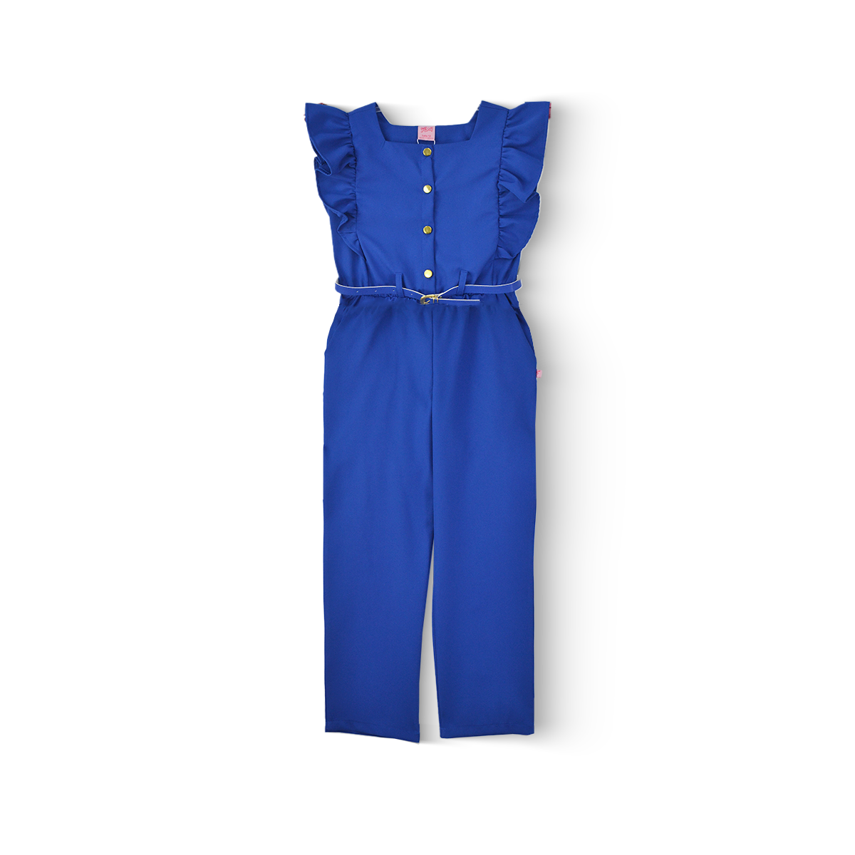 Mono con cinturón y botones niña | JSNI0002 | tallas ch-m-gr