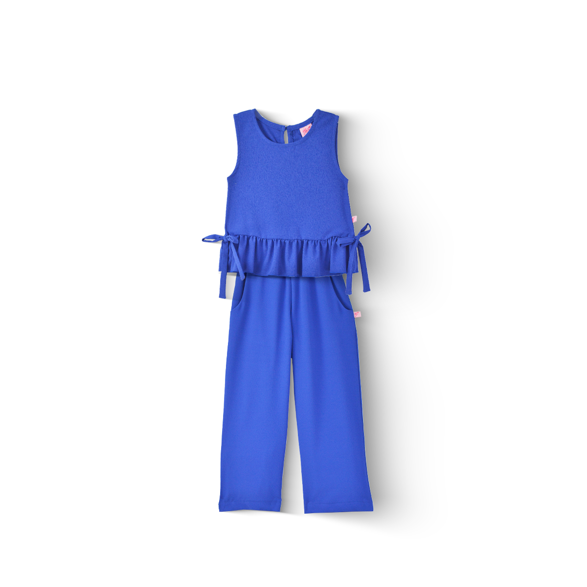 Conjunto de blusa con moños y pantalón Nila Flory CONI0033