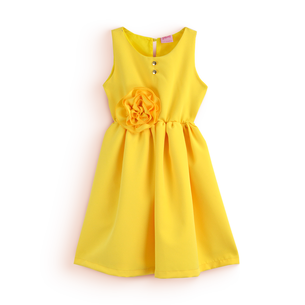 Vestido con moño y botones | VENI0181 | tallas ch-m-gr