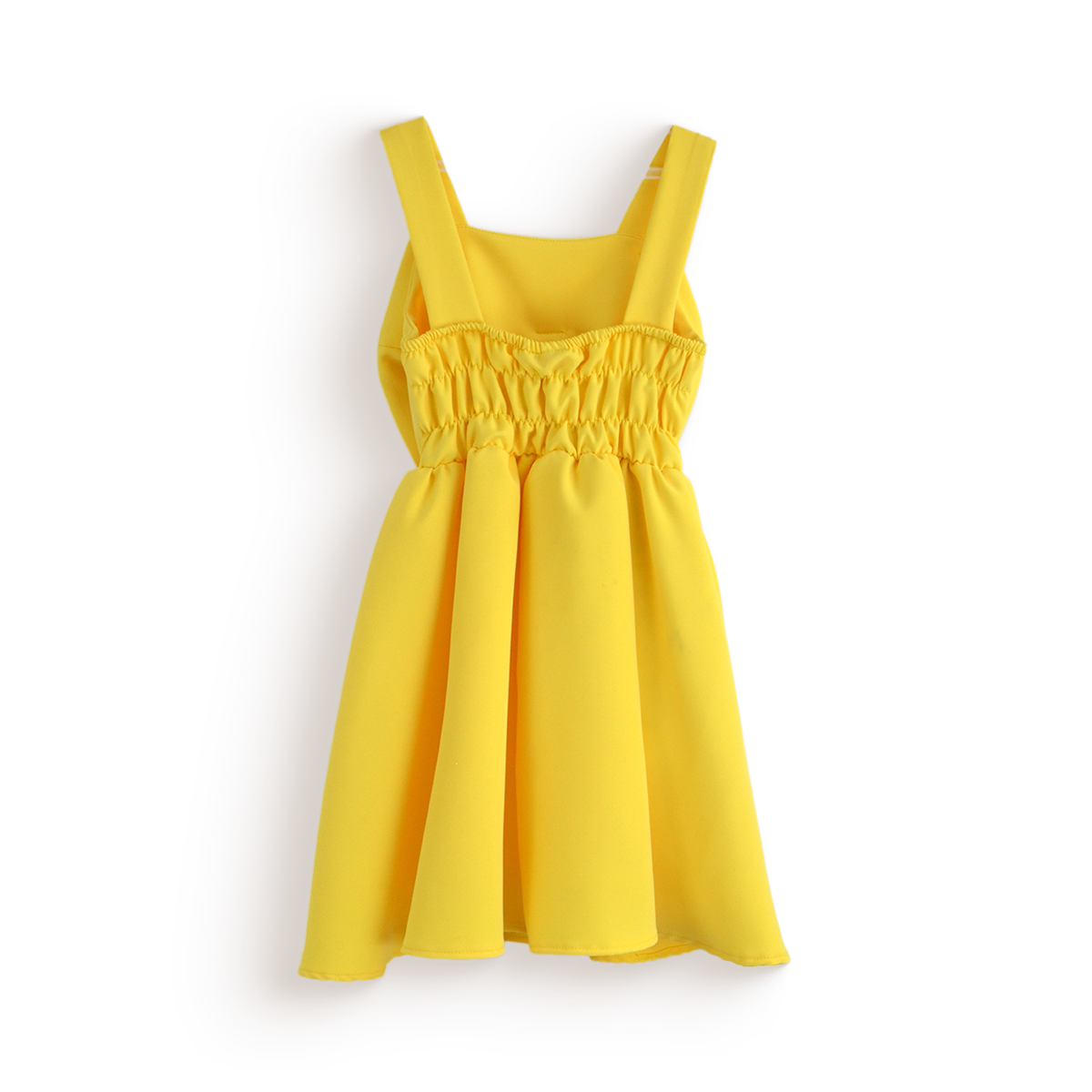 Vestido infantil elegante con falda circular y moño | VENI0152 | tallas ch-m-gr