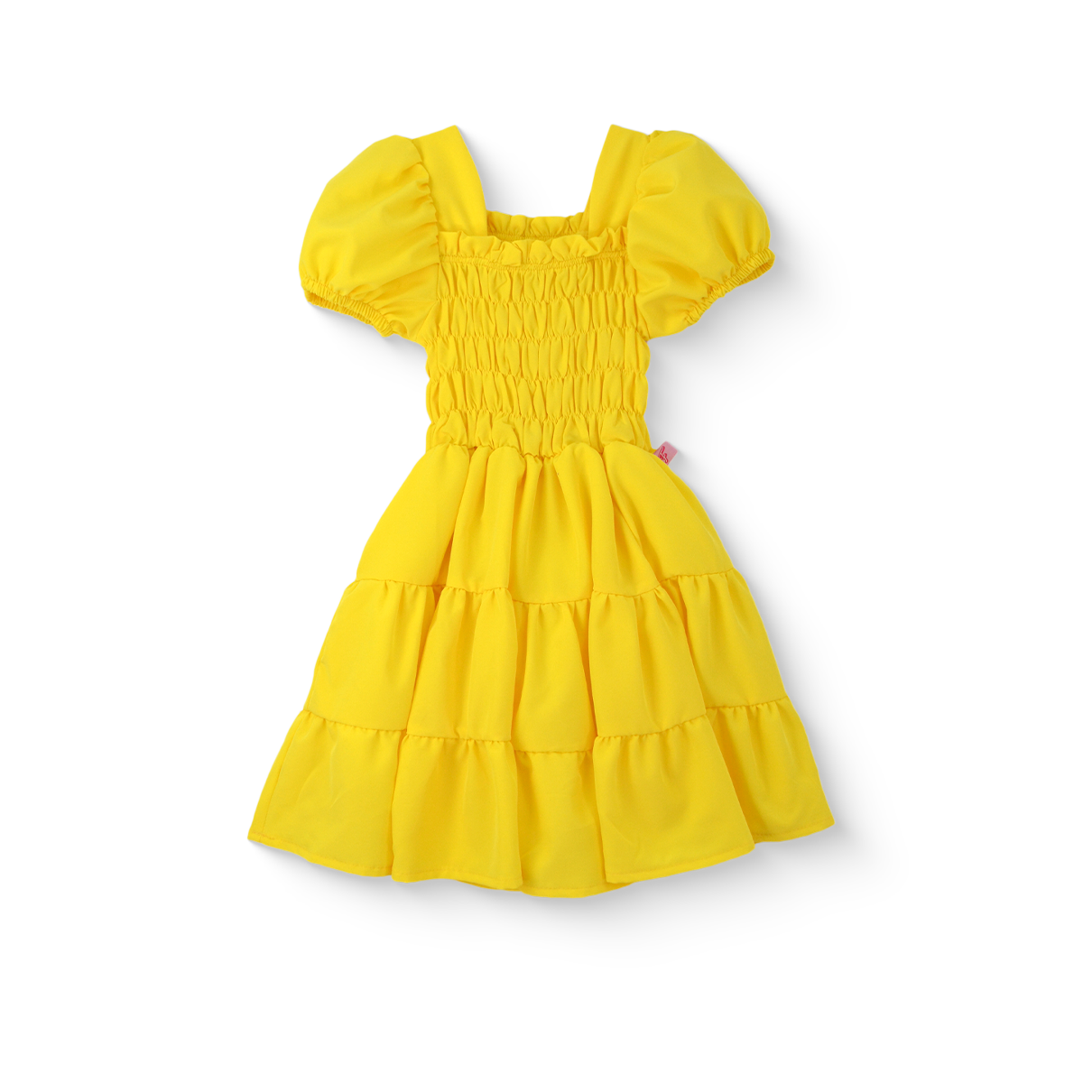 Vestido con manga abullonada Niña VENI0172 Flory