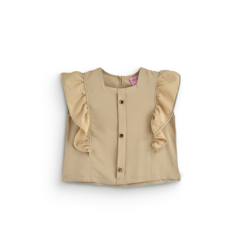 Conjunto pantalón y blusa con botones dorados • 12 a 14 años • Lucy 1