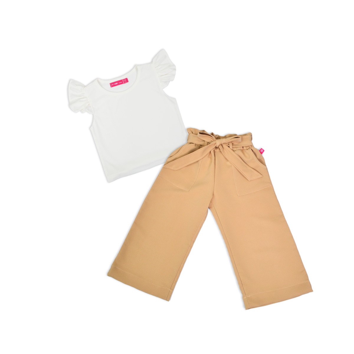 Conjunto blusa pantalón con moño niña FLORY CONI0011