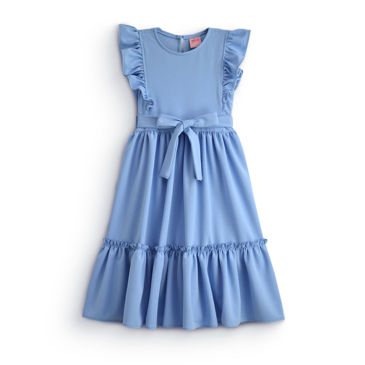 Vestido largo con moño • 4 a 12 años • Ariana 9