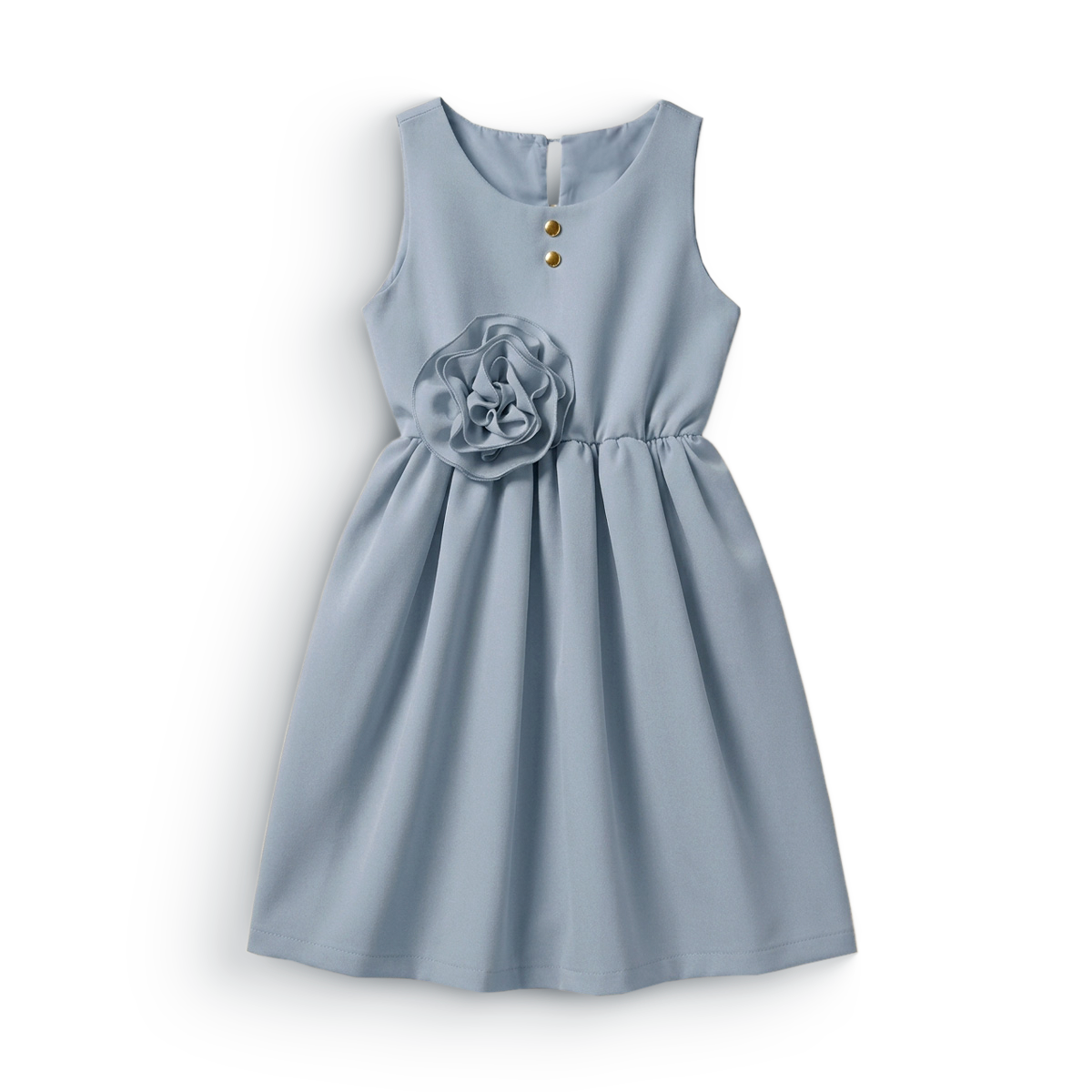 Vestido con moño y botones • BARBIE 13 • tallas ch-m-gr • VENI0181