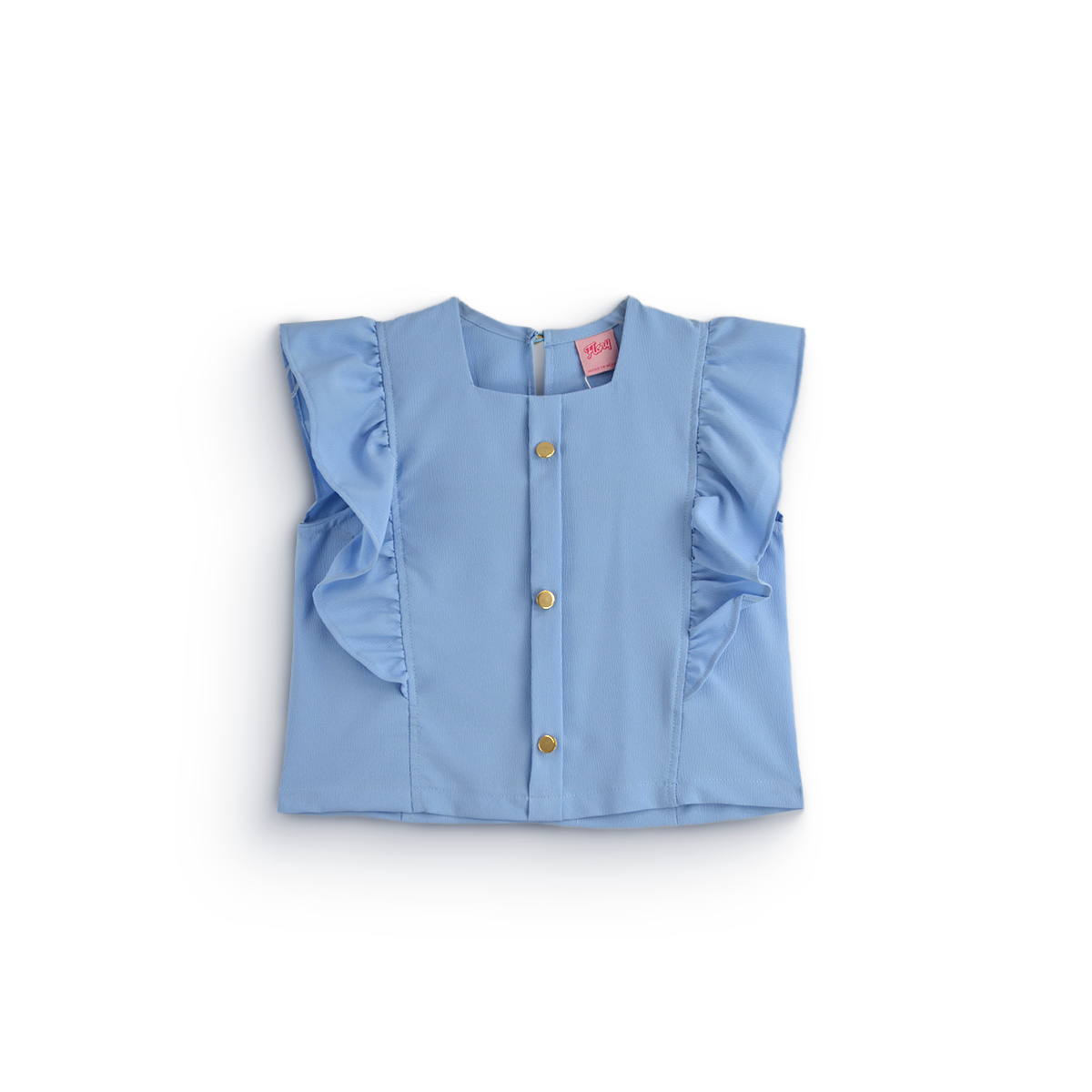 Conjunto pantalón y blusa con botones dorados • 12 a 14 años • Lucy 1