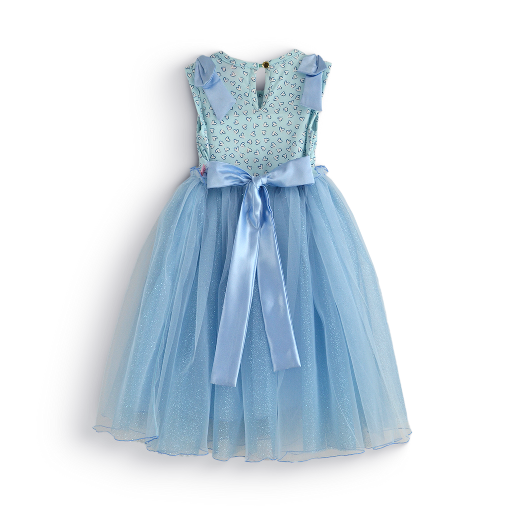 Vestido de tul corazones • NATALI 20 •  tallas ch-m-g • VENI0206C