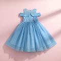 Vestido de Gala con tul sparkle • VALERIA 4 •  tallas xch-ch-m-gr-xg • VENI0201