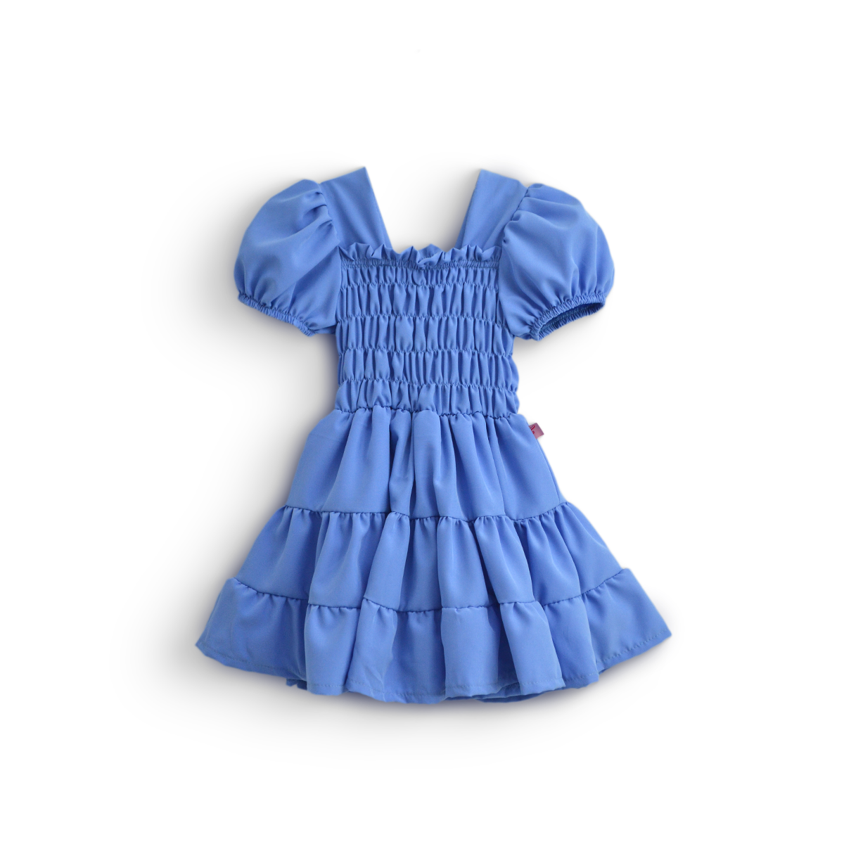 Vestido con manga abullonada| FLORY · VEBB0117 | tallas 1-2-3