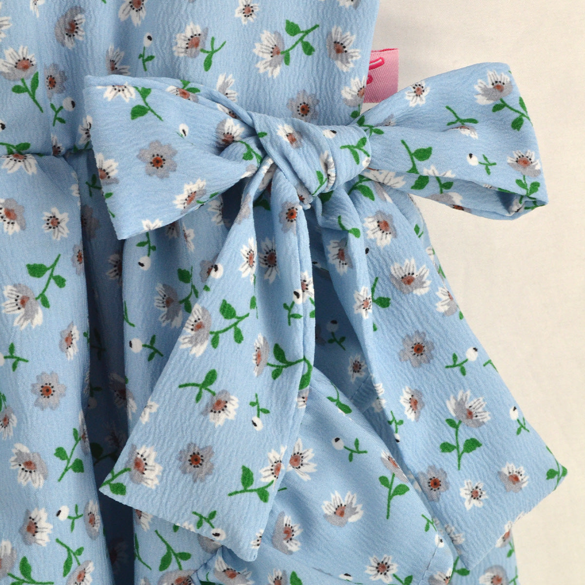 Vestido Floreado con moño • LUCY 7 • tallas ch-m-gr • VENI0217