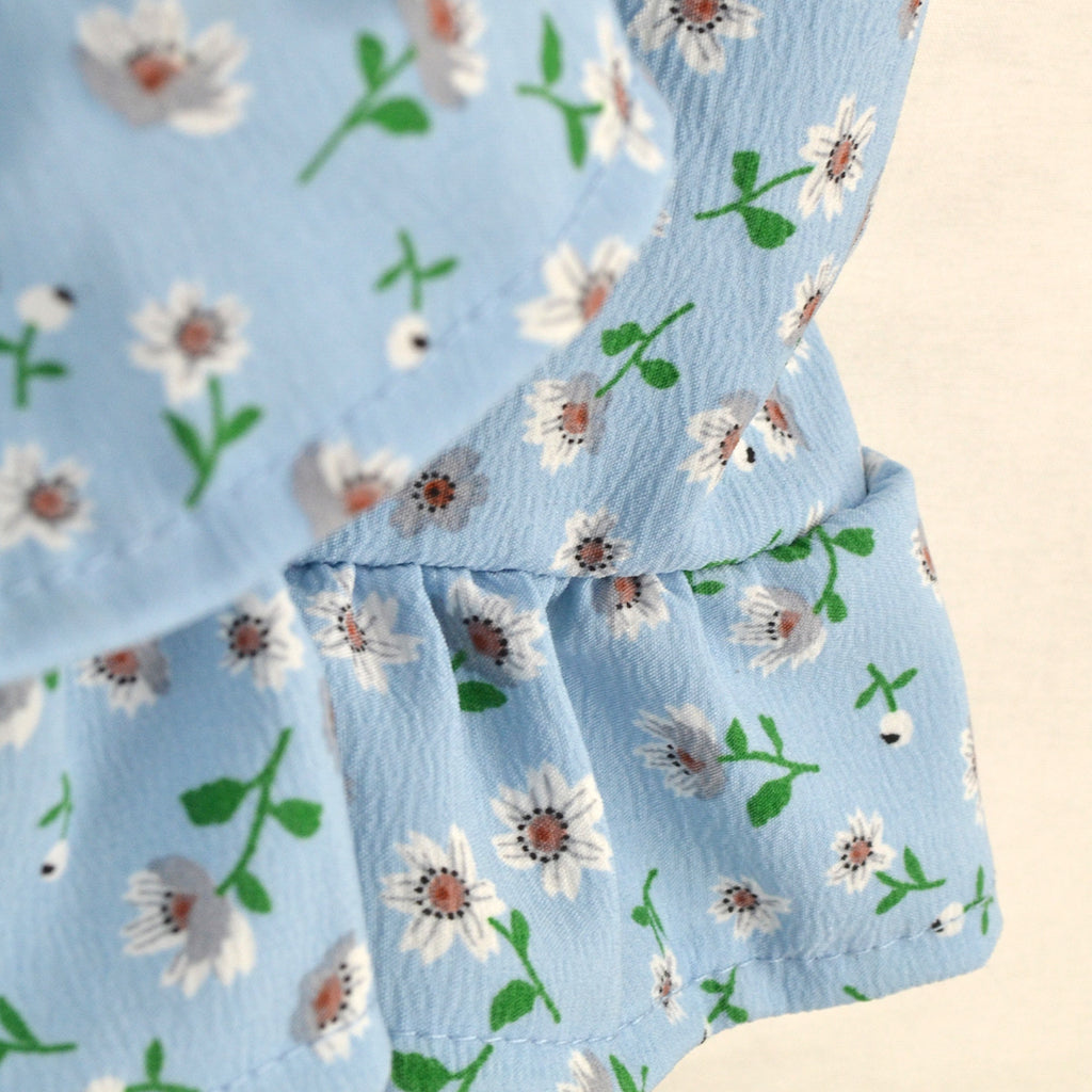 Vestido Floreado con moño • LUCY 7 • tallas ch-m-gr • VENI0217