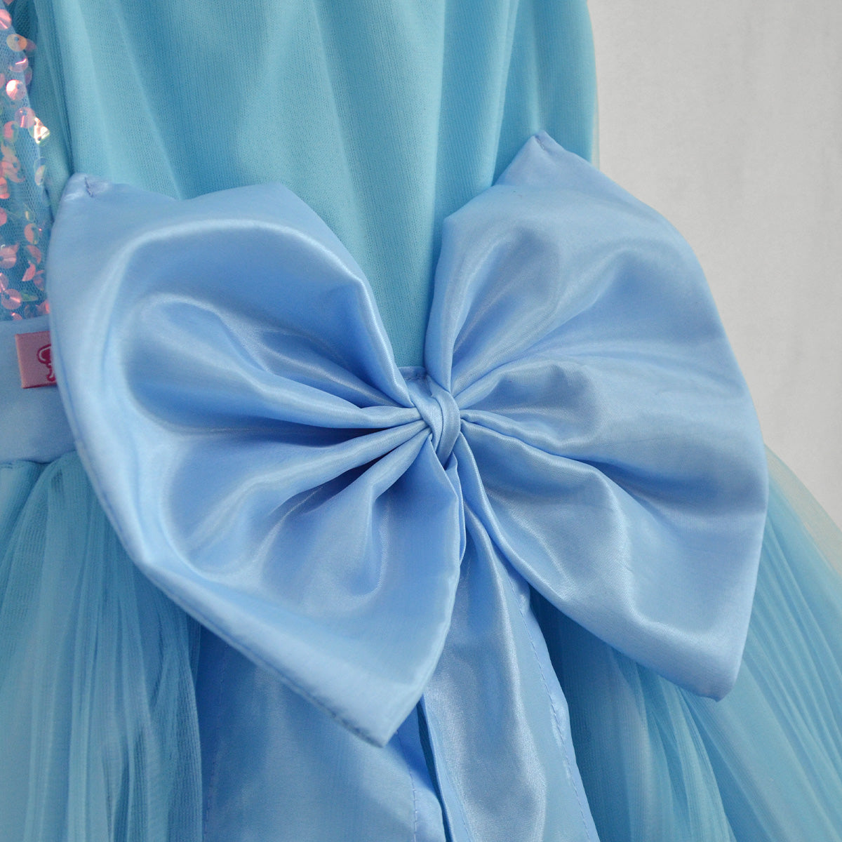 Vestido de lentejuelas largo plisado Niña VENI0187 Flory