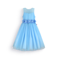 Vestido de Gala con tul y cinta con flores • 4 a 12 años • Valeria 6