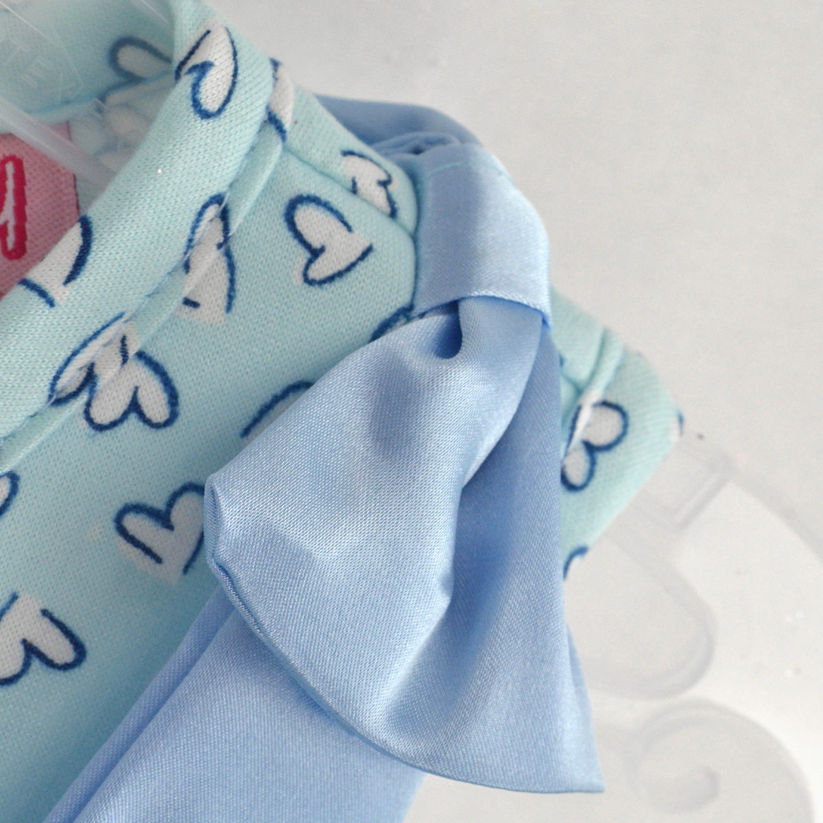 Vestido de fiesta de corazones con falda de tul glitter | VENI0206C | tallas ch-m-g