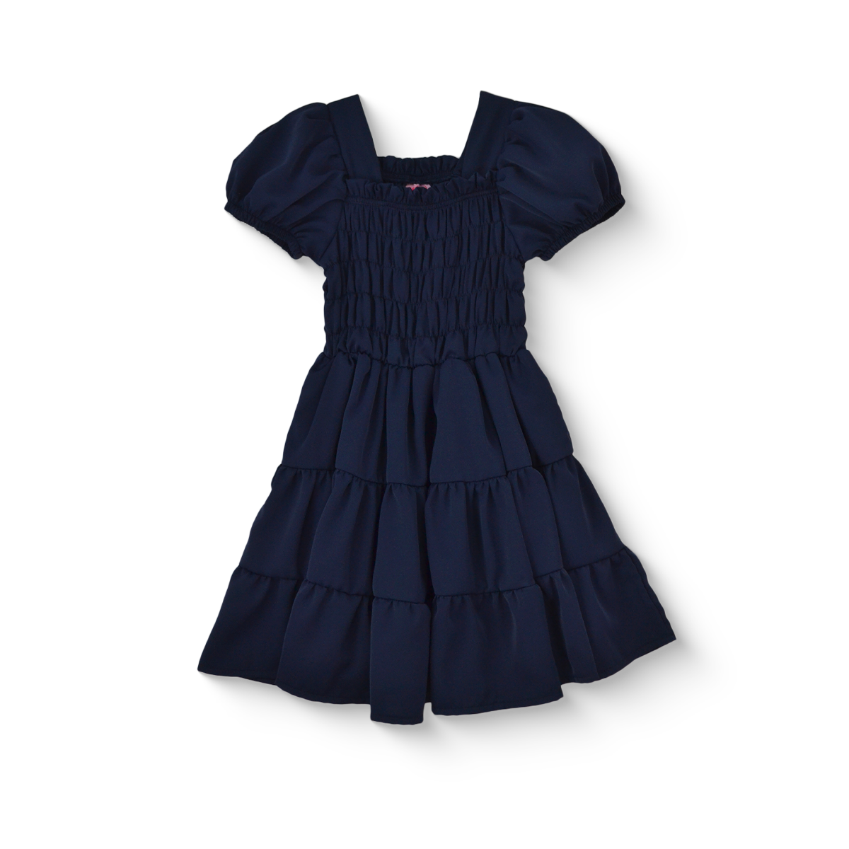 Vestido con manga abullonada Niña VENI0172 Flory