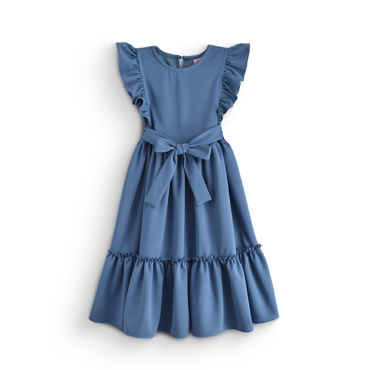 Vestido largo con moño • 4 a 12 años • Ariana 9