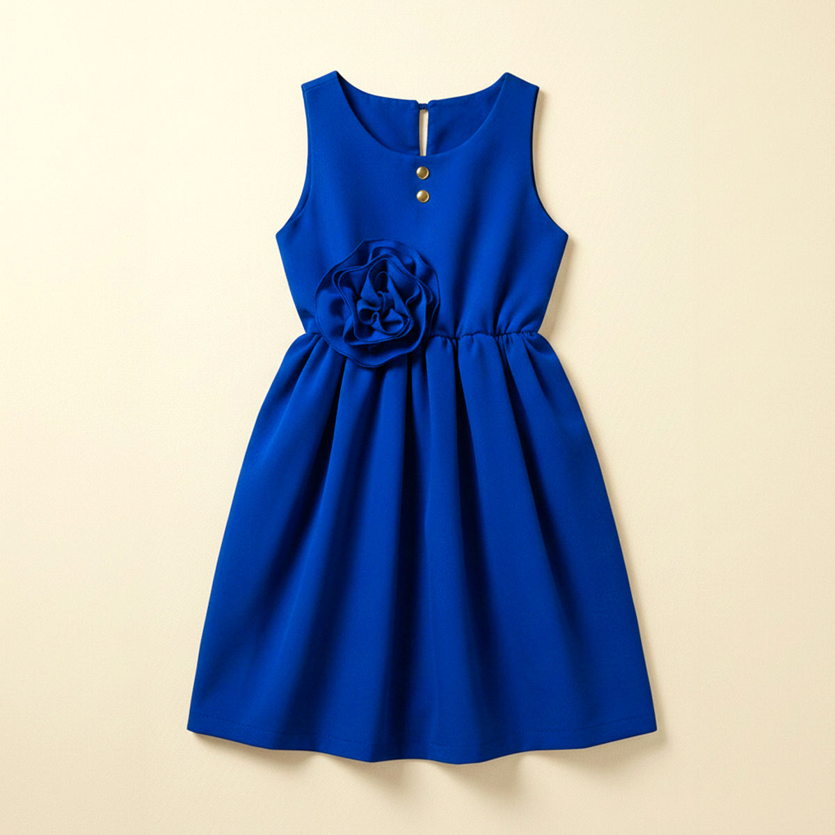 Vestido con moño y botones • BARBIE 13 • tallas ch-m-gr • VENI0181