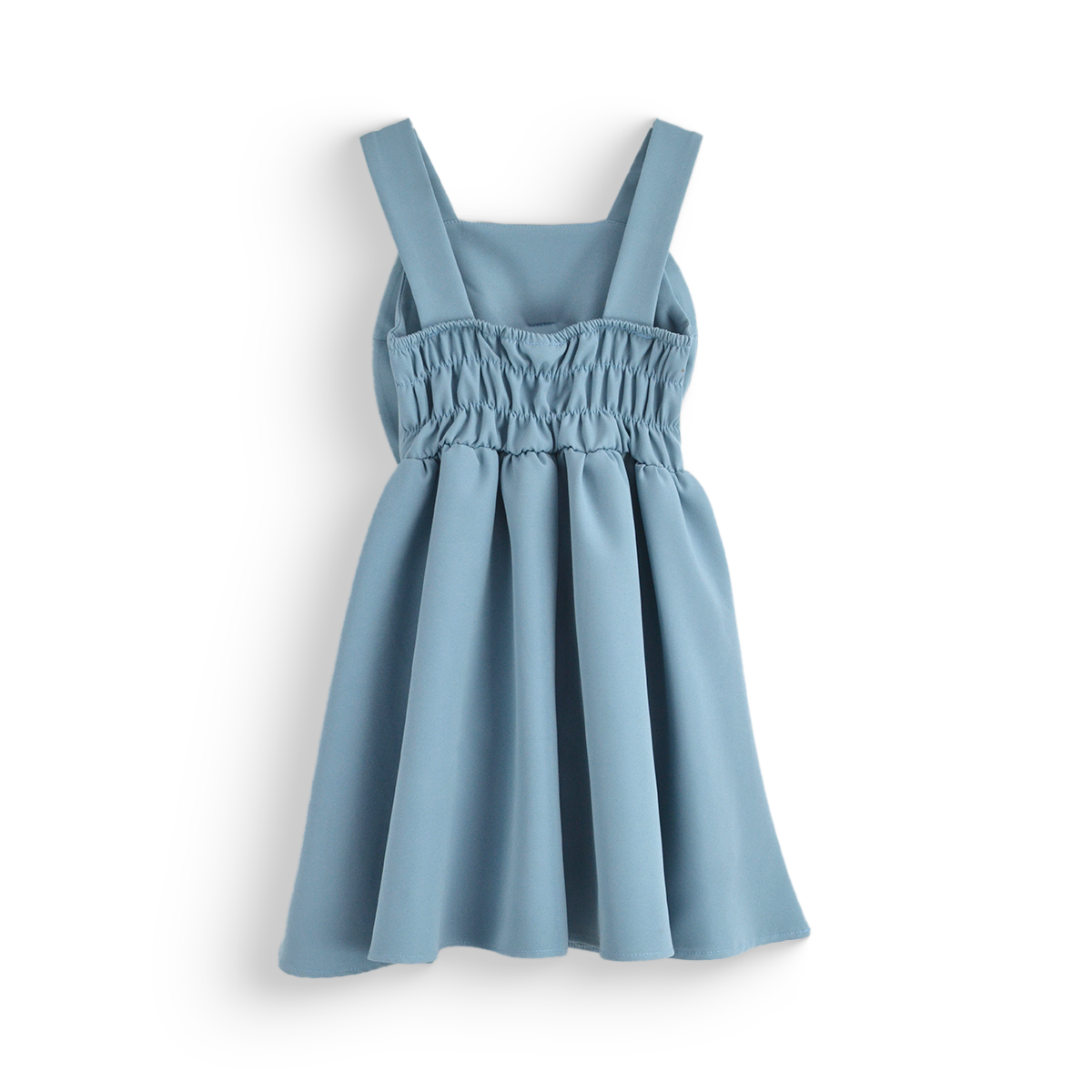 Vestido infantil elegante con falda circular y moño | VENI0204 | tallas ch-m-gr