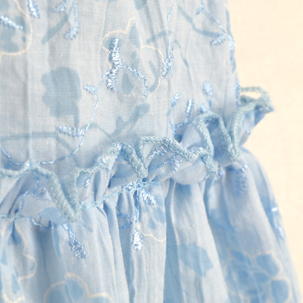 Vestido de tirantes con olanes • PATY 1 •  tallas ch-m-gr • VENI0214B