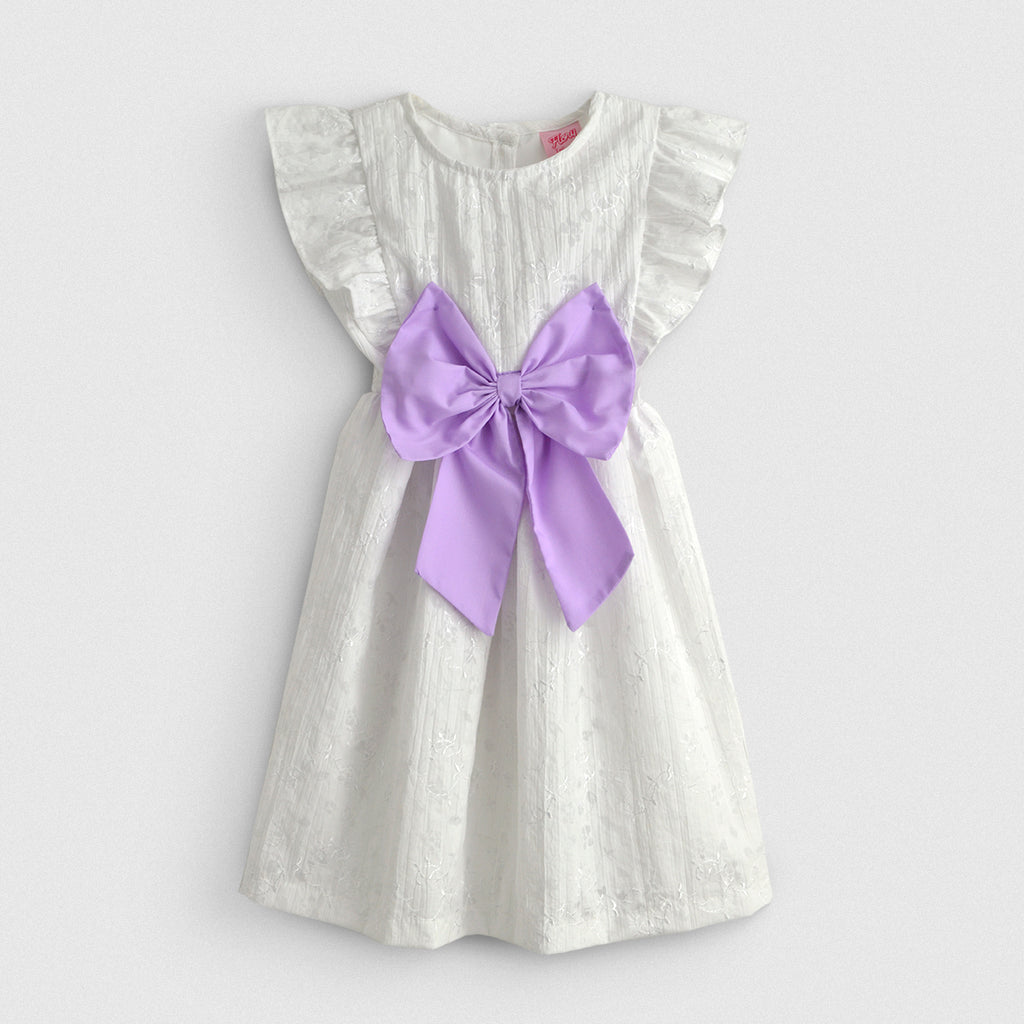 Vestido con moño • 4 a 12 años • Paty 4 B
