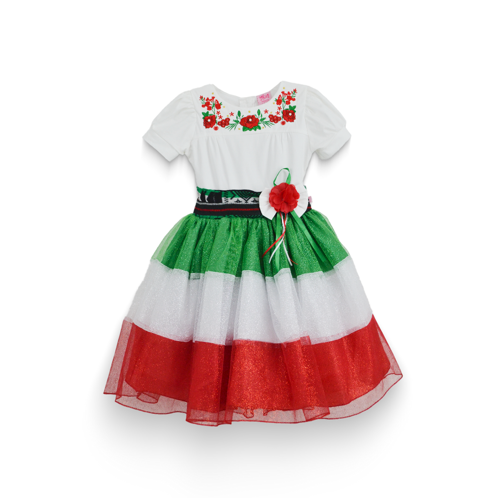 Vestido para  fiestas patrias • 4 a 11 años • Lupita 4