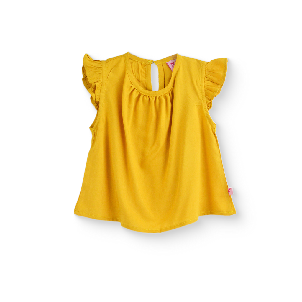Conjunto de blusa de olanes y pantalón floreado •  ARIANA 12 •  tallas ch-m-gr • CONI0044E