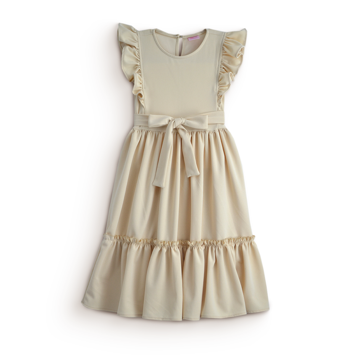 Vestido largo con moño • 4 a 12 años • Ariana 9
