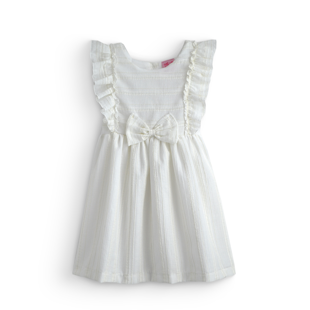 Vestido con olanes en hombros • MALENA 1 •  tallas 1-2-3 • VEBB0146